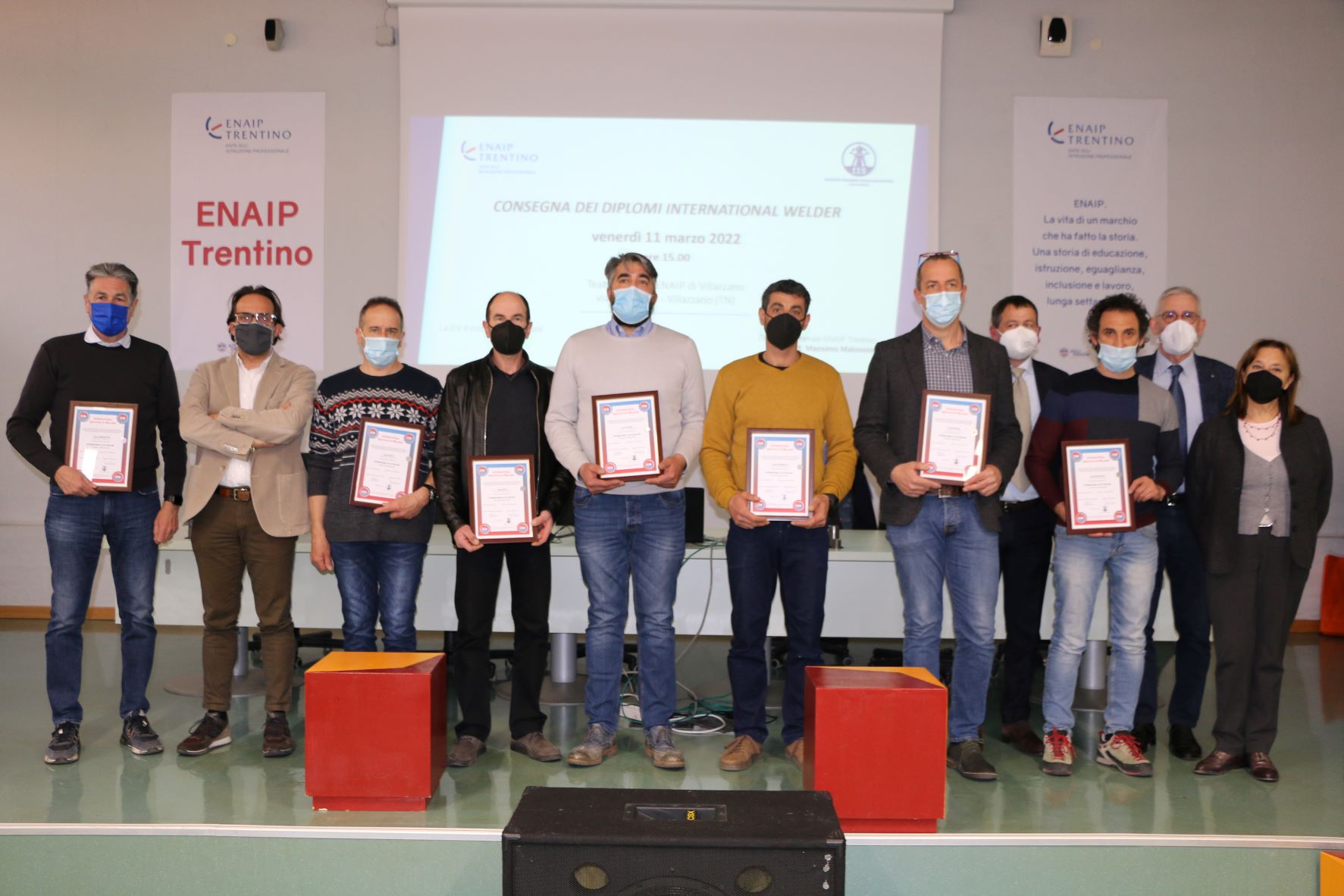 enaip diplomi internazionali saldatura