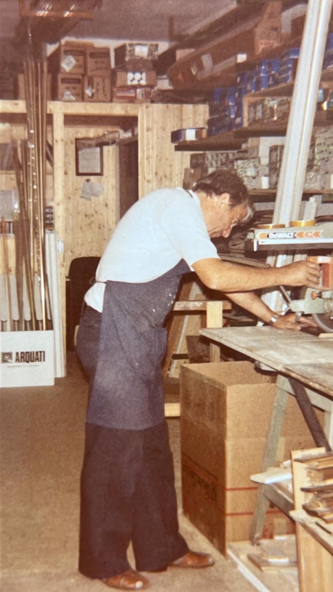 Gino al lavoro