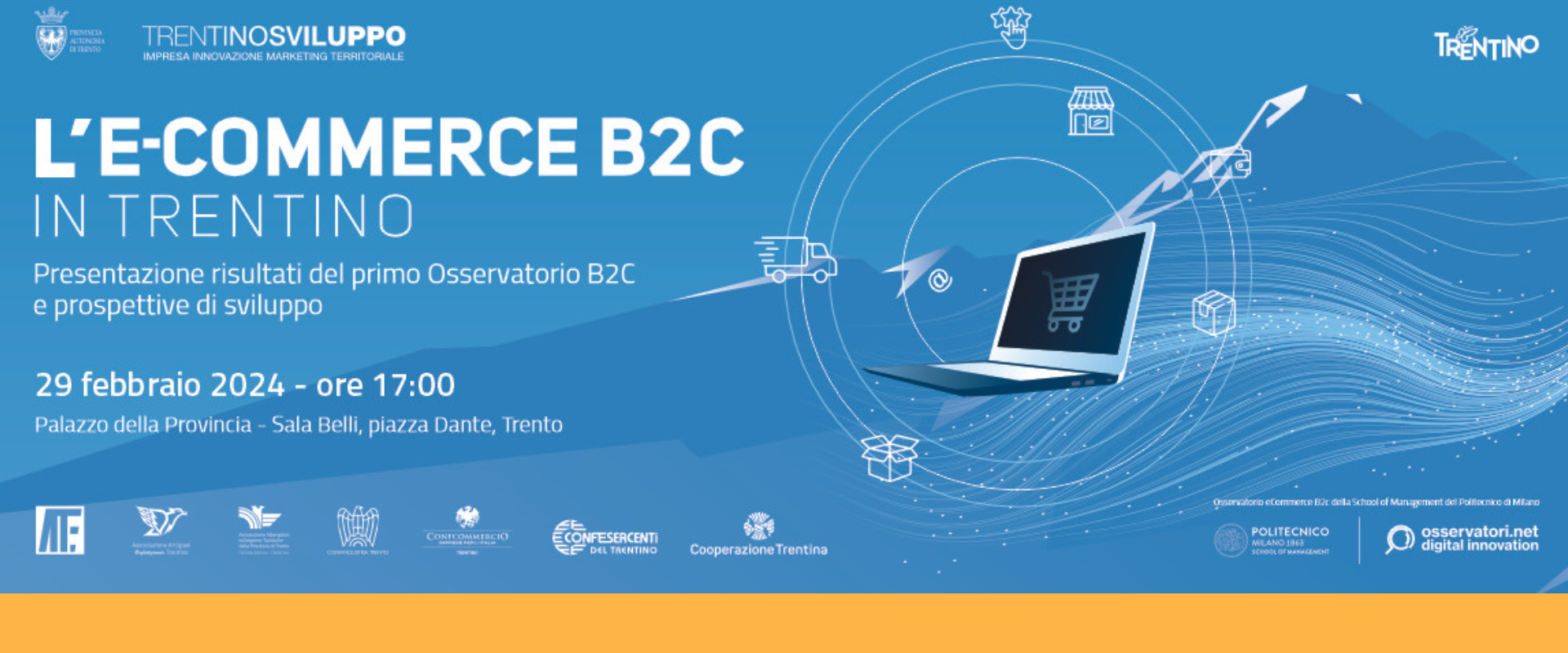 L’e-commerce B2C in Trentino: situazione attuale e prospettive future