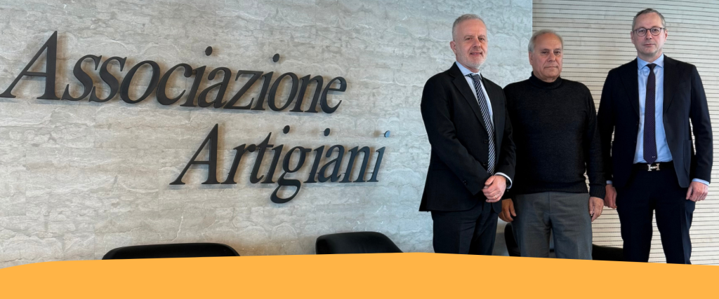 Il Presidente della CCIAA di Lecce, Mario Vadrucci, in visita all’Associazione