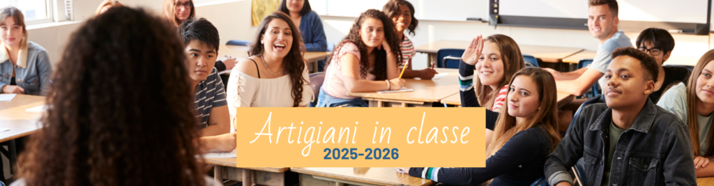 Il 29 aprile arriva Artigiani in classe!
