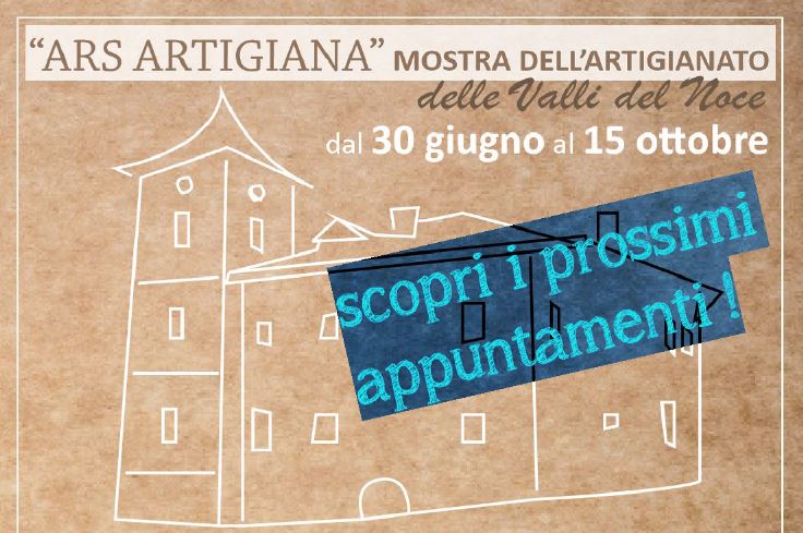 ARS ARTIGIANA: non perdere i prossimi appuntamenti!