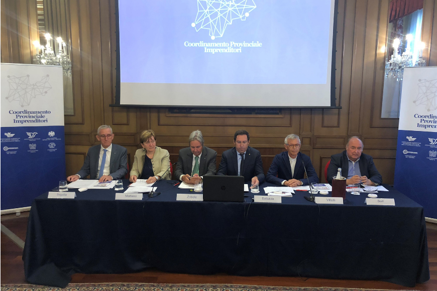 Conferenza stampa Nuovo Coordinamento Provinciale Imprenditori