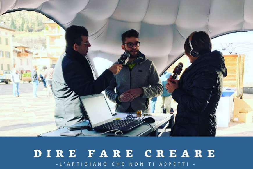 DIRE, FARE, CREARE, dalle 10:00 alle 12:00 in diretta da Arco