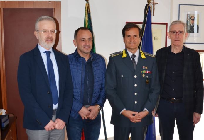 LOTTA ALL’ABUSIVISMO. L’Associazione incontra il Comandante della Guardia di Finanza della Regione