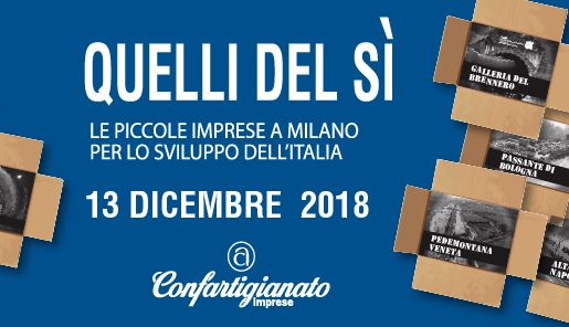 “Quelli del sì” in diretta streaming dal sito di Confartigianato