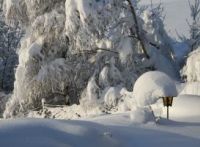 Le strade chiuse per neve