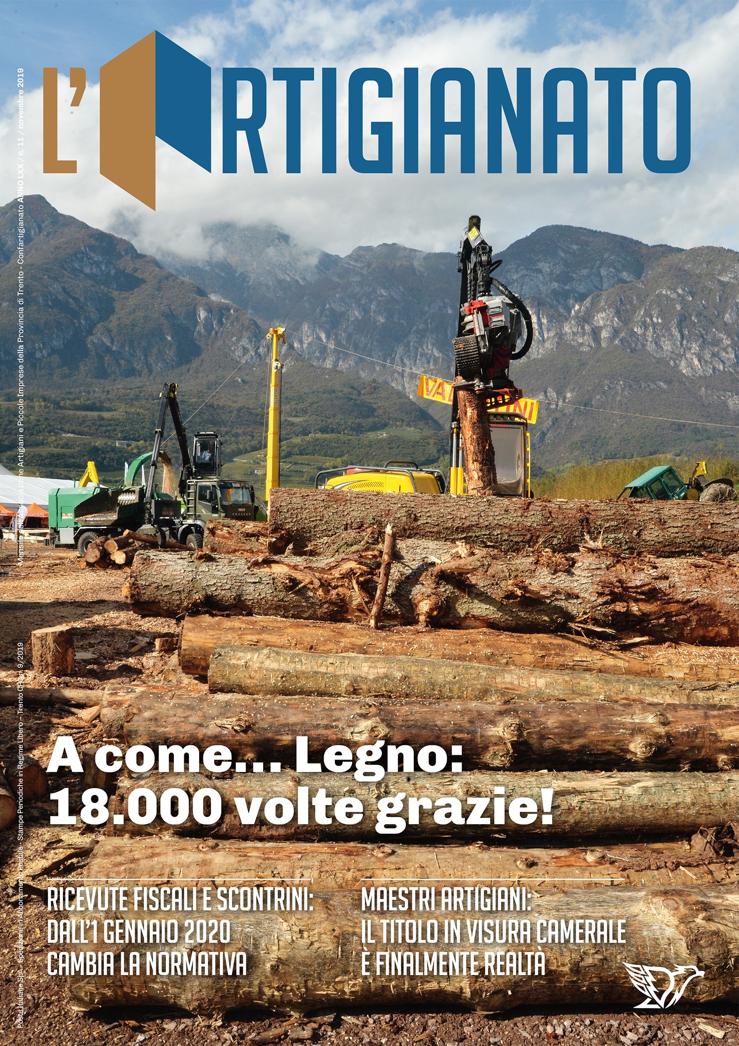 A come… Legno: 18.000 volte grazie!