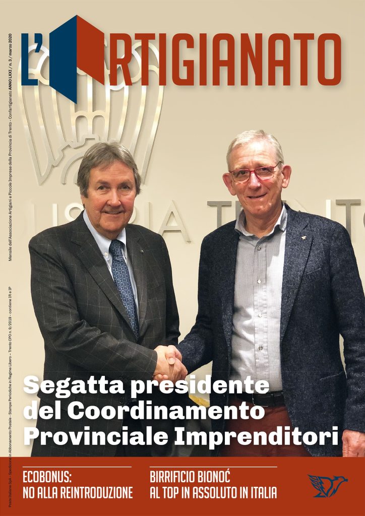Segatta presidente del Coordinamento Provinciale Imprenditori