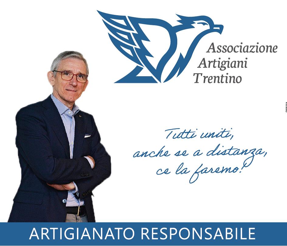 ARTIGIANATO RESPONSABILE. Il messaggio del Presidente Segatta oggi (14/03/2020) su “L’Adige”