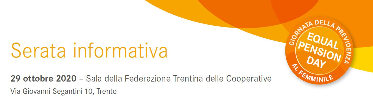 Equal Pension Day – seminario “Conoscere per scegliere”