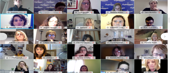 Donne Impresa – Confronto con Ministra Bonetti e On. Moretto: ‘Misure ad hoc per imprenditrici e conciliazione lavoro-famiglia’