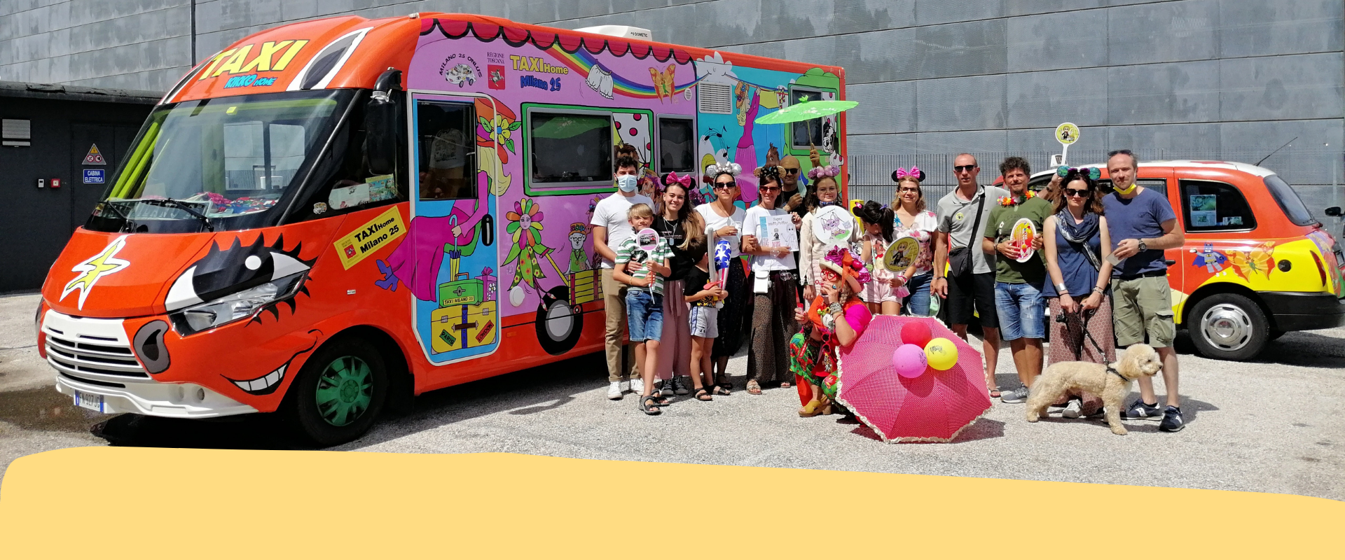 Milano25: il taxi che porta gioia ai bambini malati