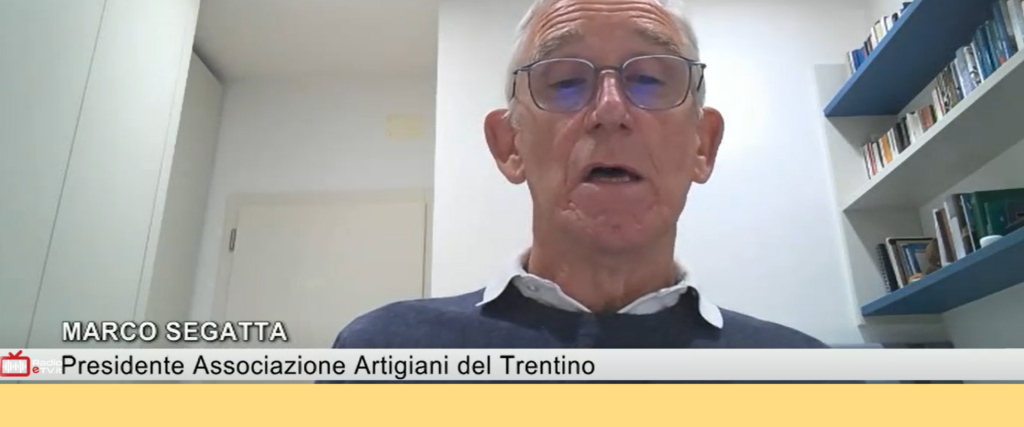 Segatta ospite a “Trentino in diretta”