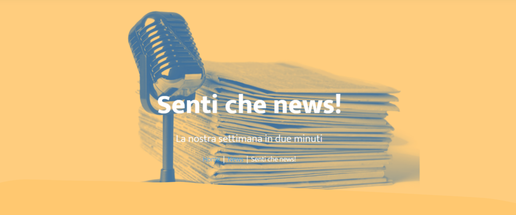 Un anno di Senti che News: grazie!