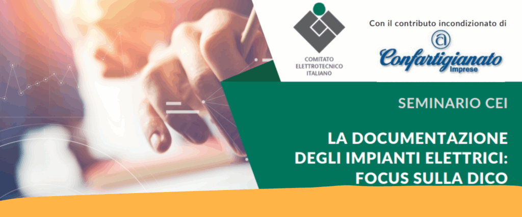 Documentazione impianti elettrici, focus sulla DiCo: webinar il 9 marzo