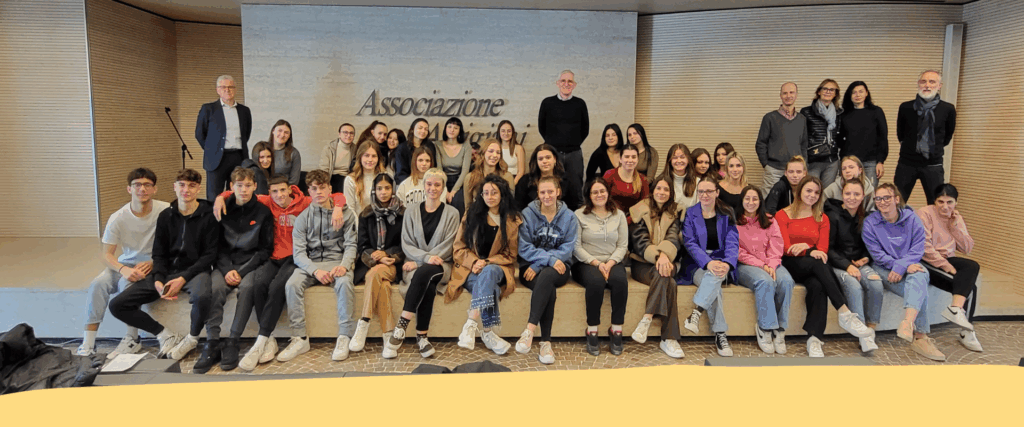 Gli studenti del “Pertini” in visita all’Associazione Artigiani