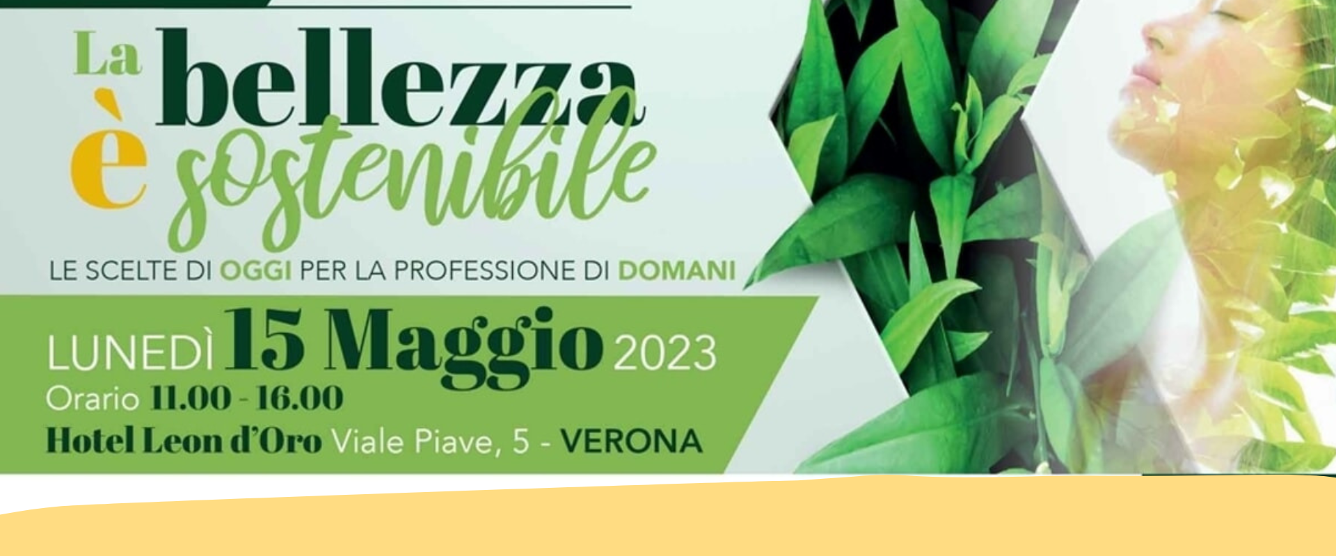 Il 15 maggio a Verona l’evento “La bellezza è sostenibile”