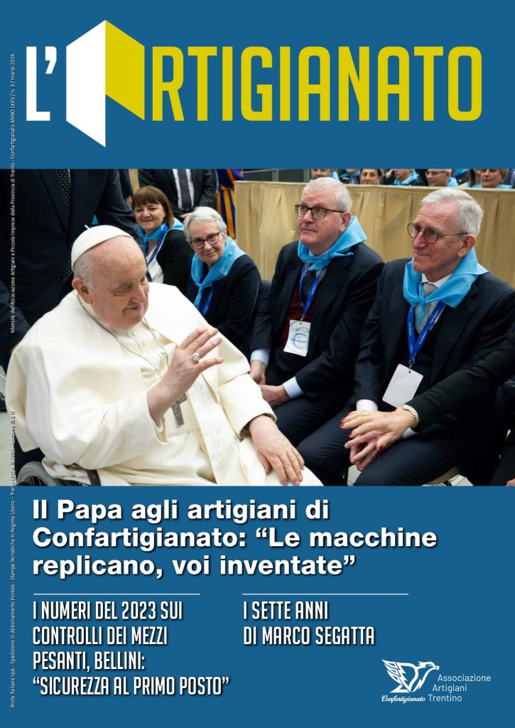 Il Papa agli artigiani di Confartigianato: “Le macchine replicano, voi inventate”