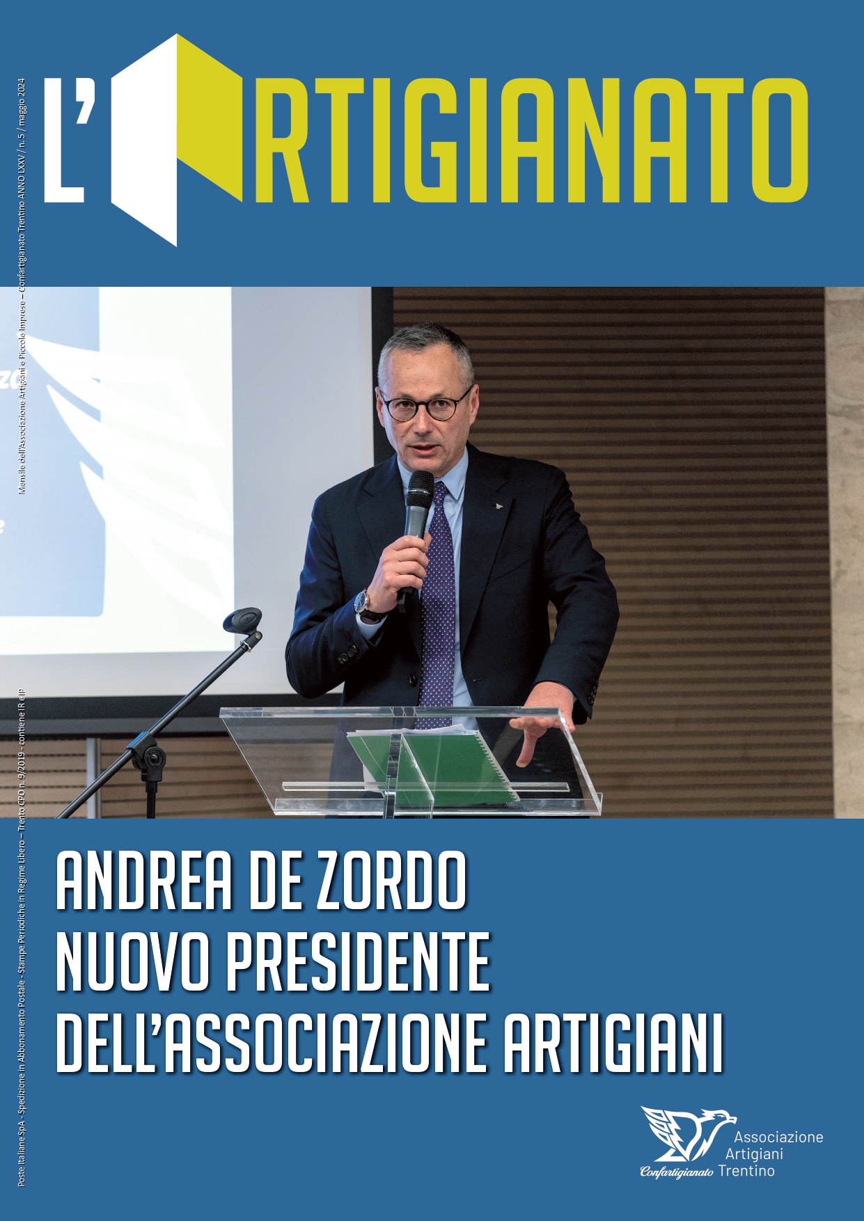 Andrea De Zordo nuovo presidente dell’Associazione Artigiani
