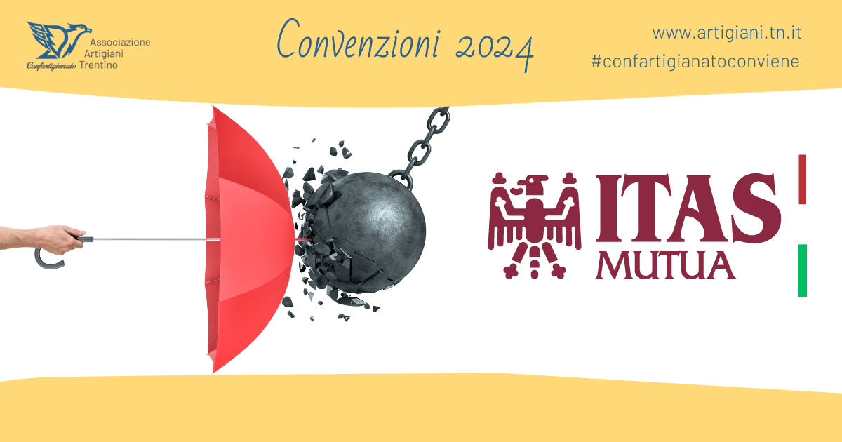Convenzione tra Artigiani e ITAS: al via le consulenze