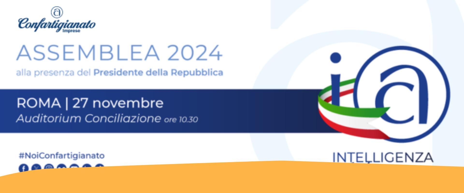 Il 27 novembre l’assemblea di Confartigianato: interverrà il presidente della Repubblica Sergio Mattarella