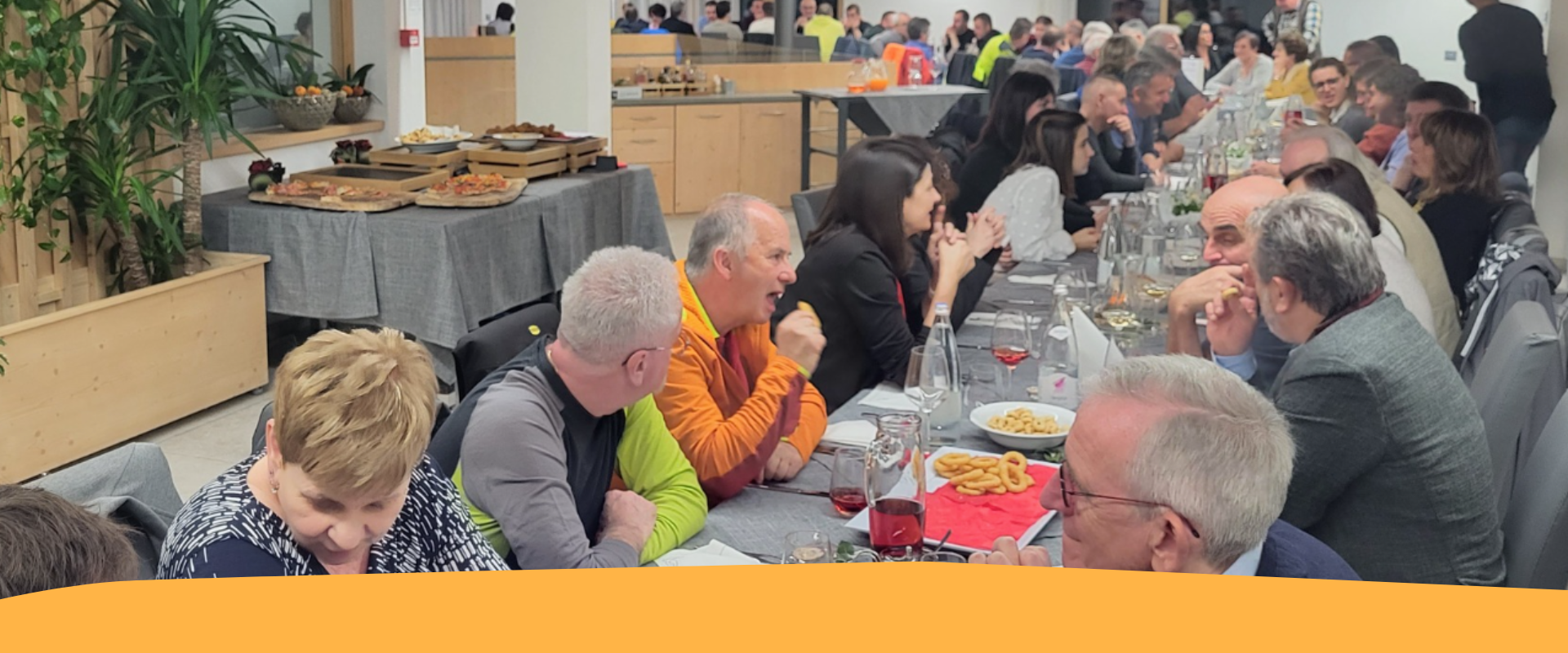 La tradizionale cena degli artigiani della Valle di Cembra: un momento di unione e spirito associativo