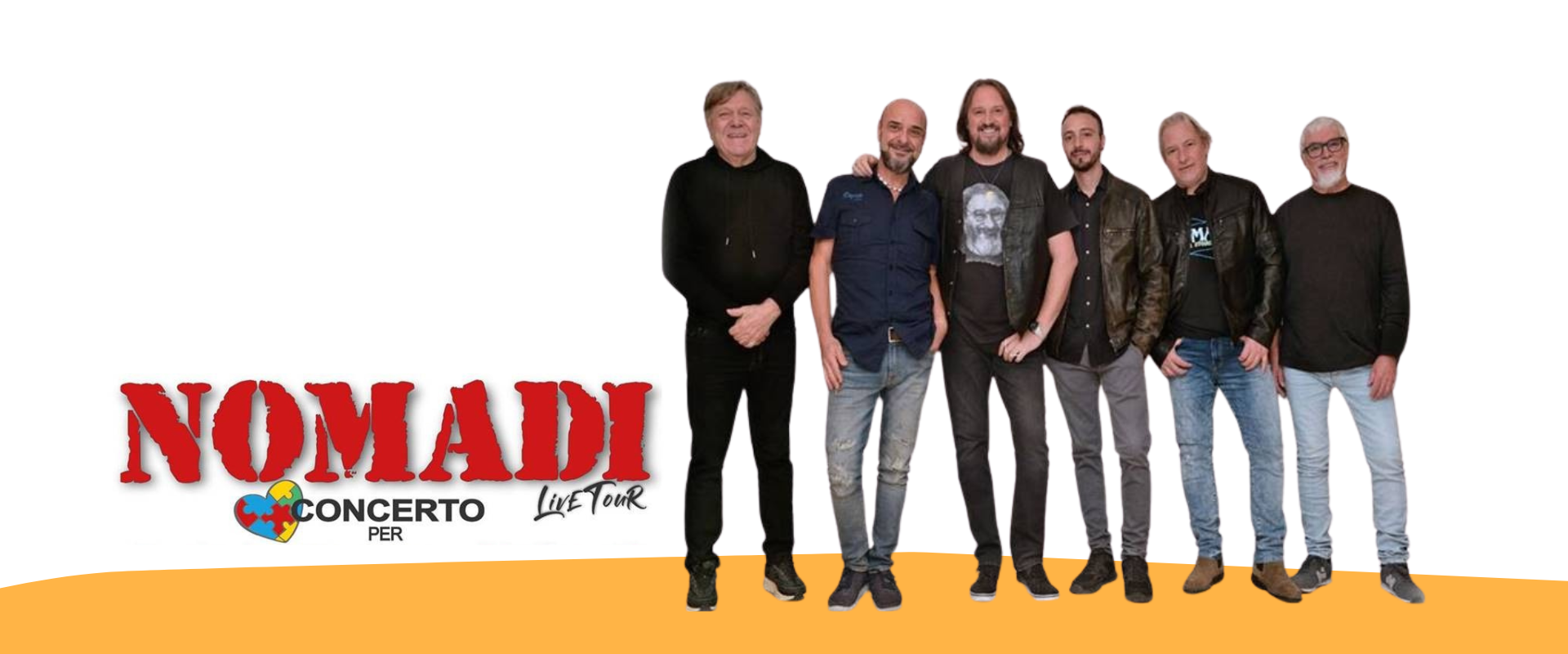 “I Nomadi” in concerto per la Fondazione Autismo