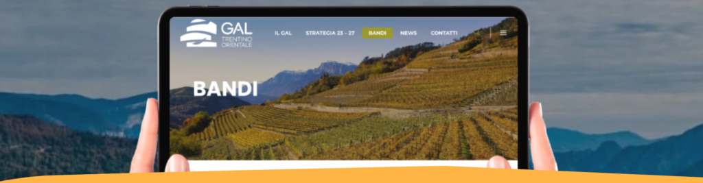 GAL Trentino Orientale: nuovi bandi per le imprese extra agricole