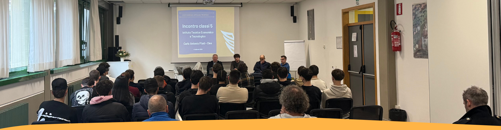 Cles, Progetto orientamento: incontro con le classi quinte dell’Istituto “Carlo Antonio Pilati”