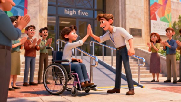 persone che battono il cinque