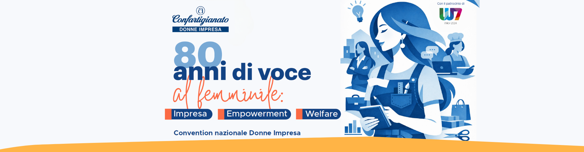20 maggio, Convention 2026 di Donne Impresa “80 Anni di Voce al femminile: Impresa, Empowerment e Welfare”
