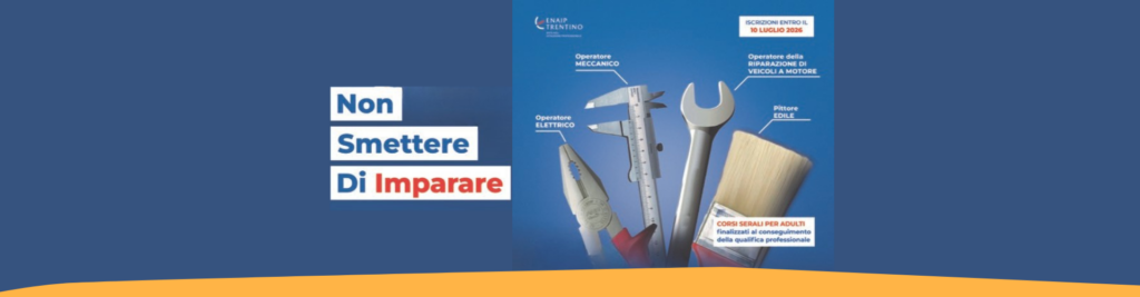 Corsi serali per adulti: una opportunità per ottenere una qualifica in quattro professioni artigiane