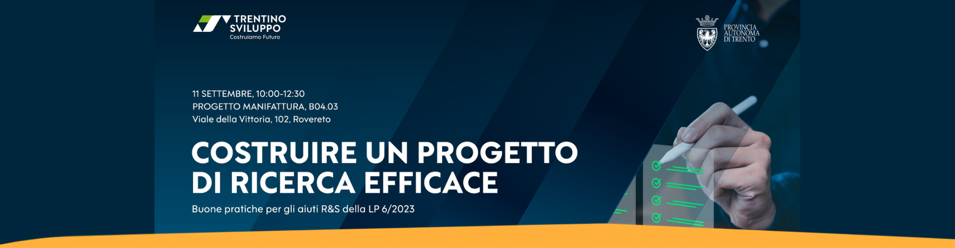 11 settembre, “Costruire un progetto di ricerca efficace”