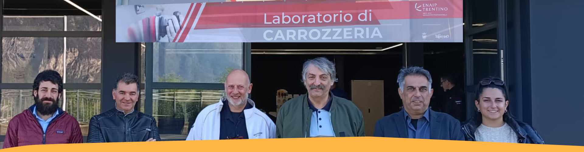 Inaugurato il nuovo laboratorio di carrozzeria all’ENAIP di Villazzano