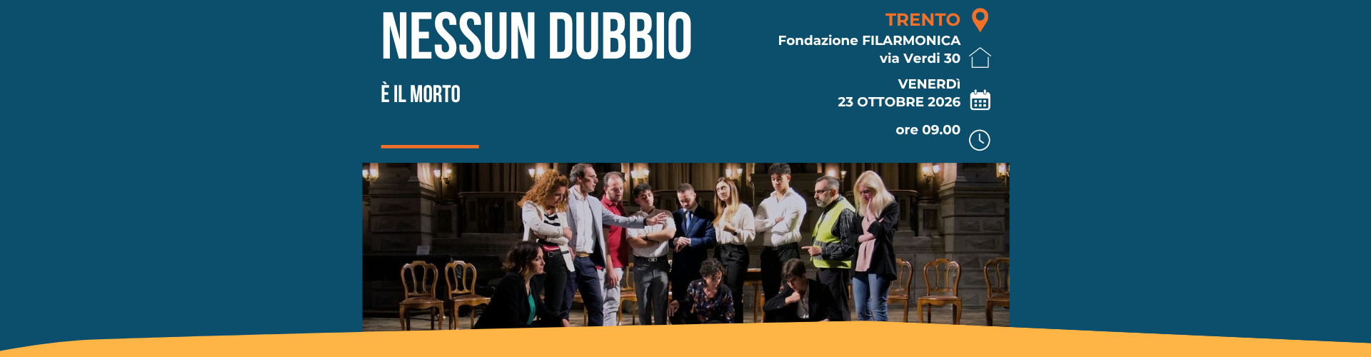 23 ottobre Trento, Nessun Dubbio – l’unico “noir” in cui il colpevole è il morto